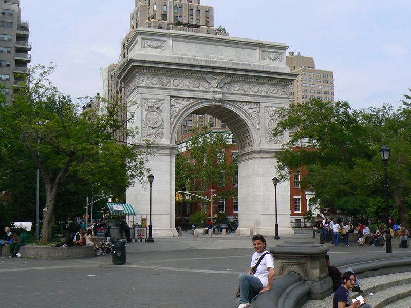 Washington Square: L Arc de Triomphe du Washington Square 1